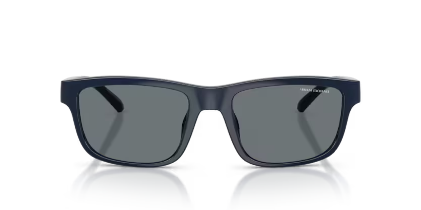 Armani Exchange AX 4169SU 840480 55 Shiny blue