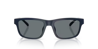 Armani Exchange AX 4169SU 840480 55 Shiny blue