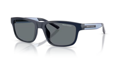 Armani Exchange AX 4169SU 840480 55 Shiny blue