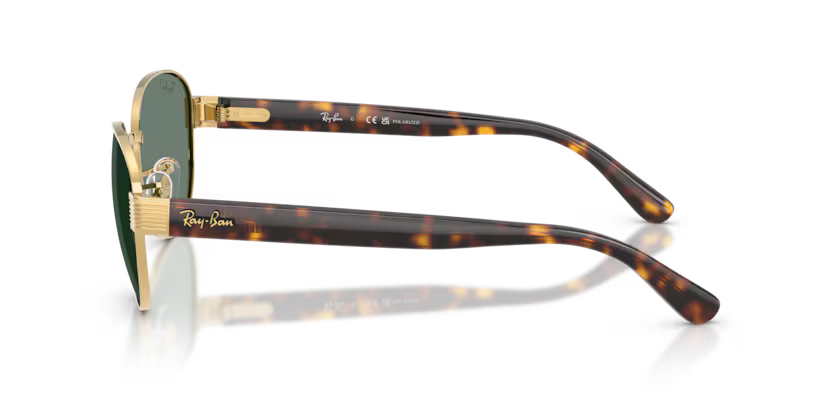 Ray-Ban RB3766CH 001/O9 Arista zlatne polarizovane sunčane naočale