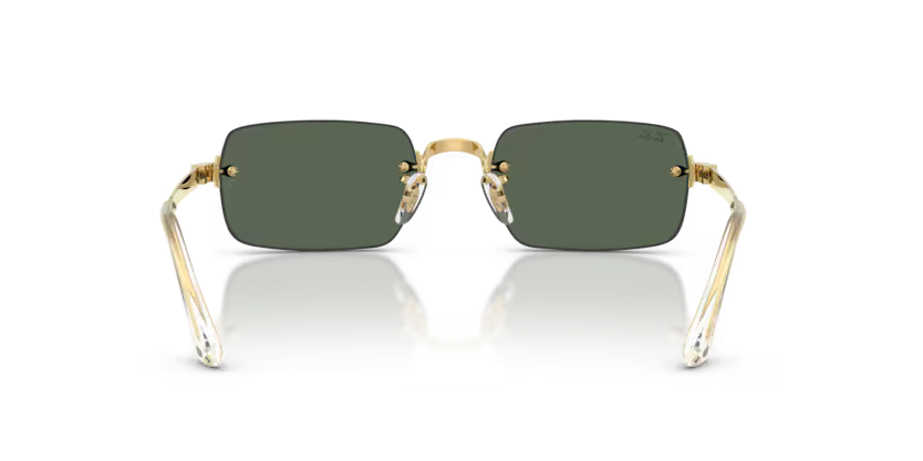 Ray-Ban Frank RB3928 001/71 - Arista Gold / Klasična Zelena