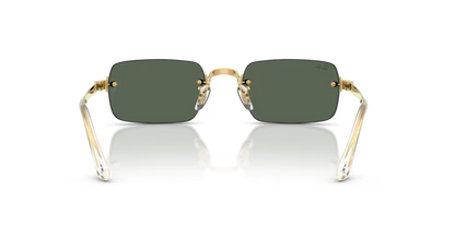 Ray-Ban Frank RB3928 001/71 - Arista Gold / Klasična Zelena