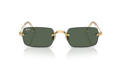 Ray-Ban Frank RB3928 001/71 - Arista Gold / Klasična Zelena