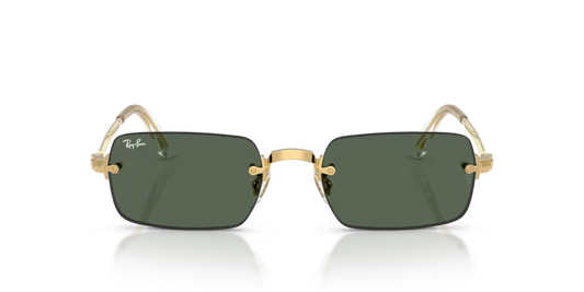 Ray-Ban Frank RB3928 001/71 - Arista Gold / Klasična Zelena